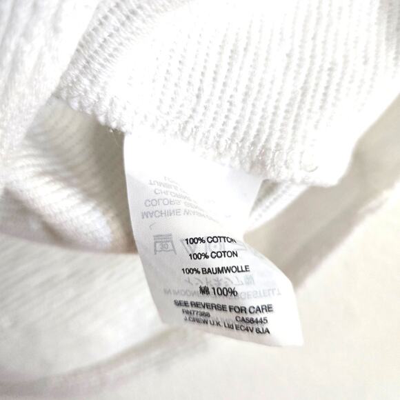 Madewell Texture & Thread Tie-Front Tank Top White Chalk Size XS - Picture 5 of 6